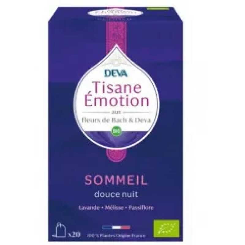 DEVA Tisane Emotion Sommeil Douce Nuit 20 Sachets