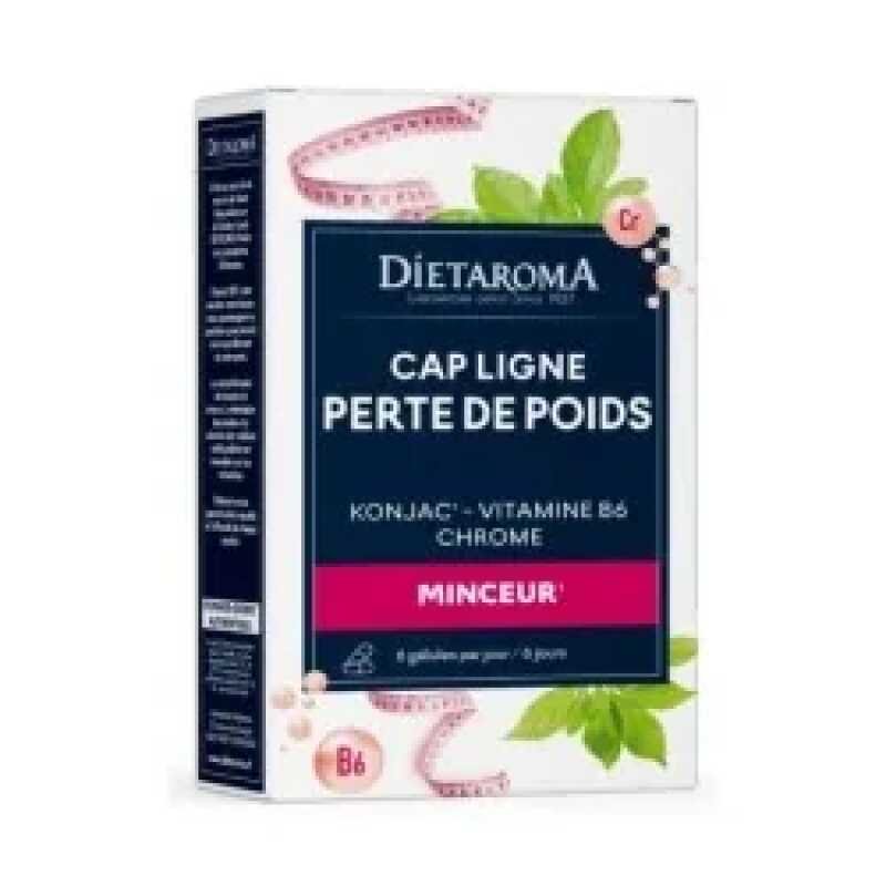 DIETAROMA CAPLIGNE KONJAC & CHROME 40 gelules
