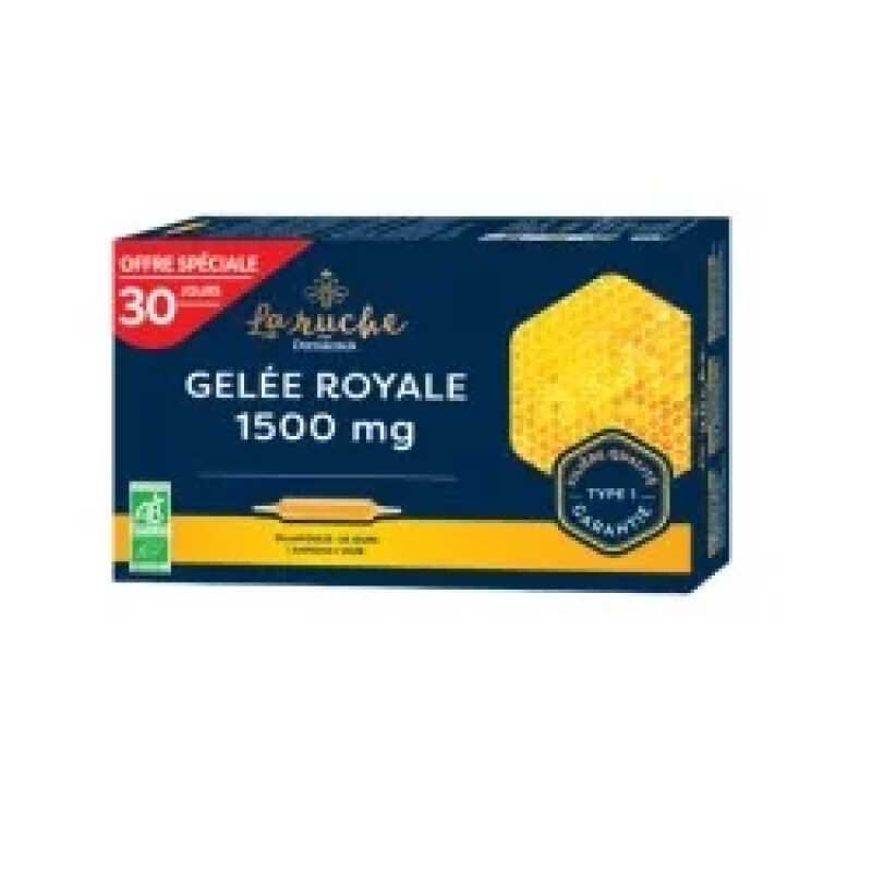 DIETAROMA GELEE ROYALE BIO 1500MG - 30 AMPOULES DE 15ML