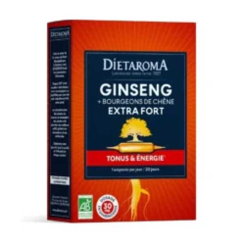 DIETAROMA GINSENG GELEE ROYALE Acerola Bio 20 ampoules