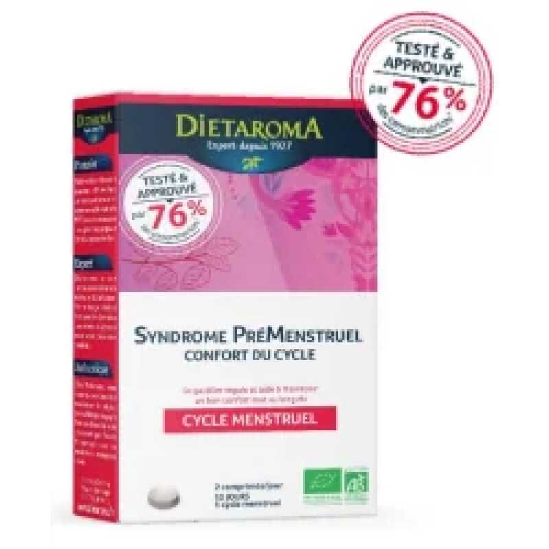 Dietaroma  SYNDROME PREMENSTRUEL - CONFORT DU CYCLE 30 comprimes