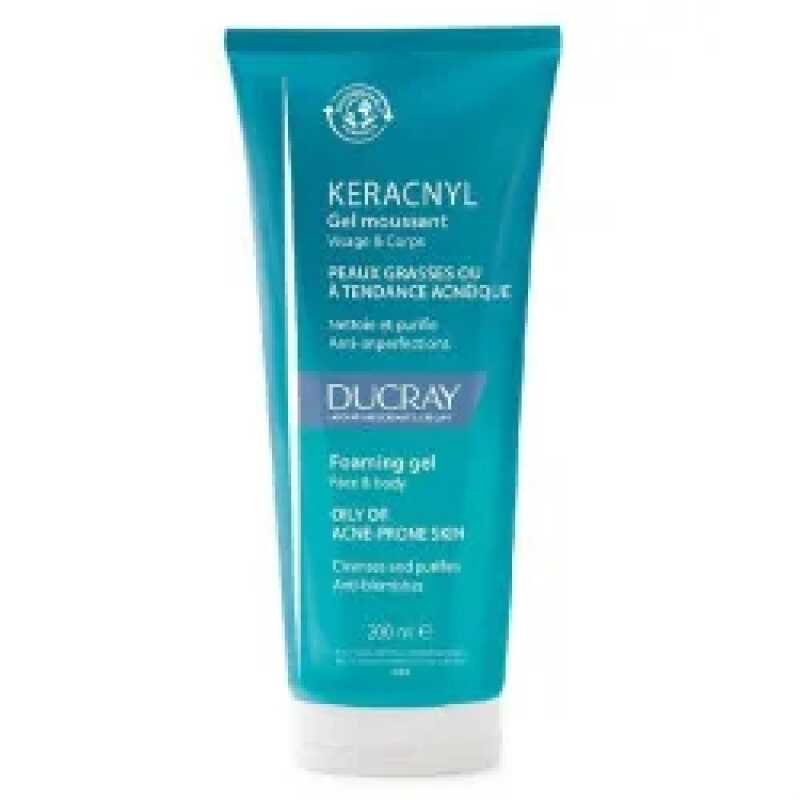 Ducray Keracnyl Gel Moussant 200 ml