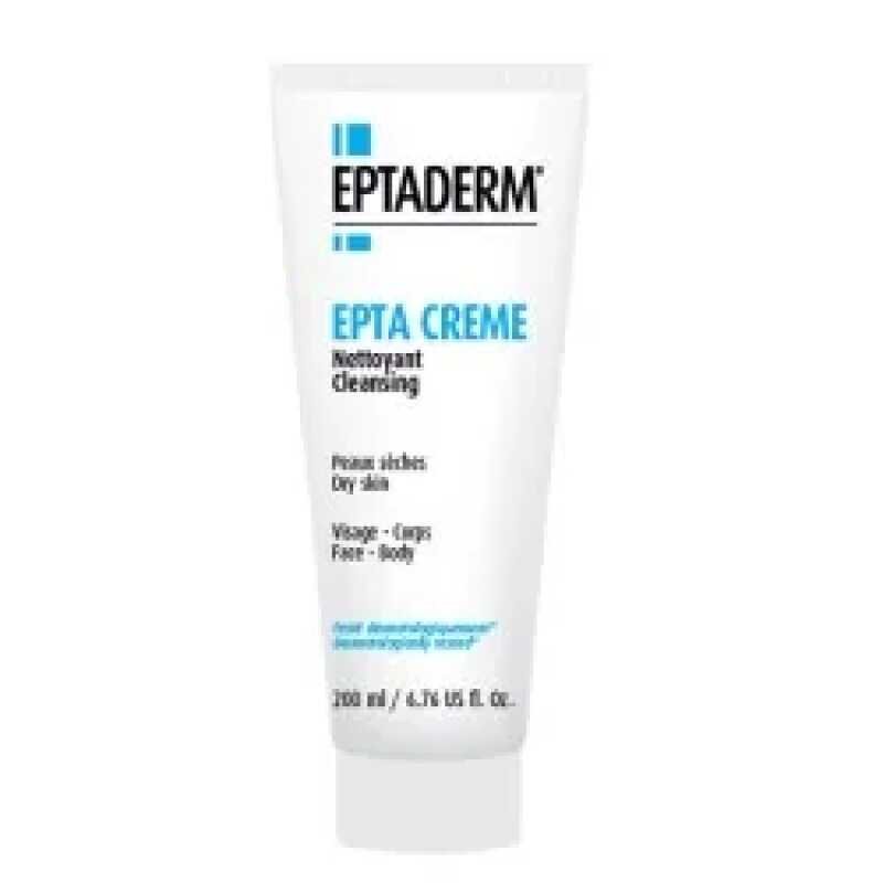 EPTADERM EPTA CREME NETTOYANT PEAUX SECHES VISAGE-CORPS 200 ML