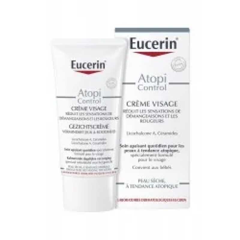 Eucerin atopicontrol Creme visage calmante 12% Omega 50 ml