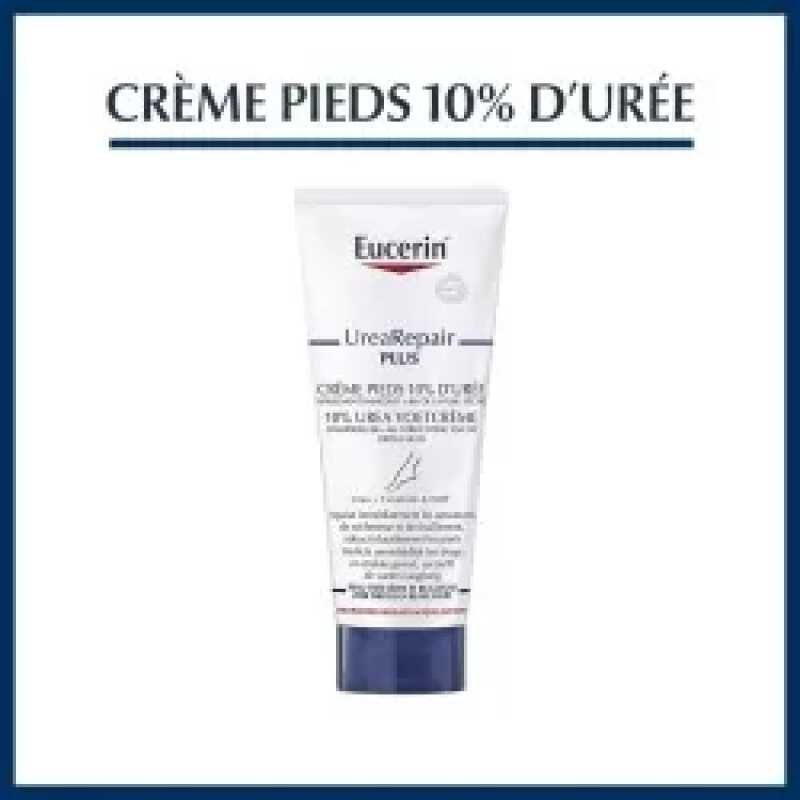 EUCERIN Creme Pieds Reparatrice, 10% Uree 100ml