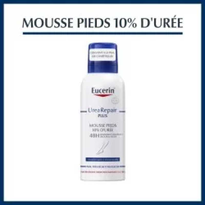 EUCERIN Urea Repair Plus Mousse Pieds 10% d'Uree 150ml