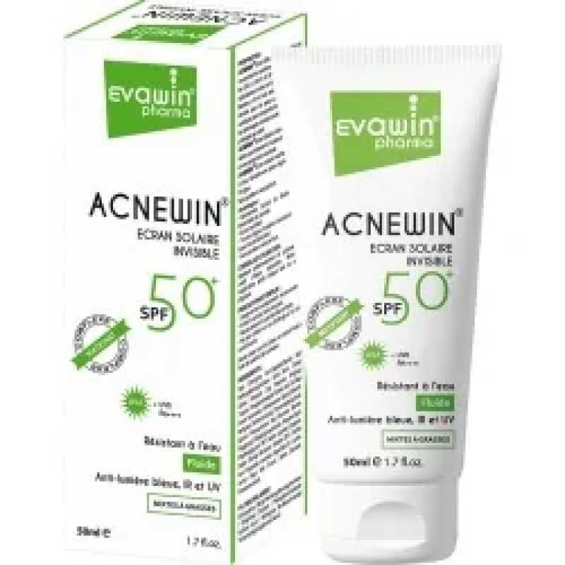 EVAWIN ACNEWIN ECRAN SOLAIRE INVISIBLE SPF 50+ (50ML)