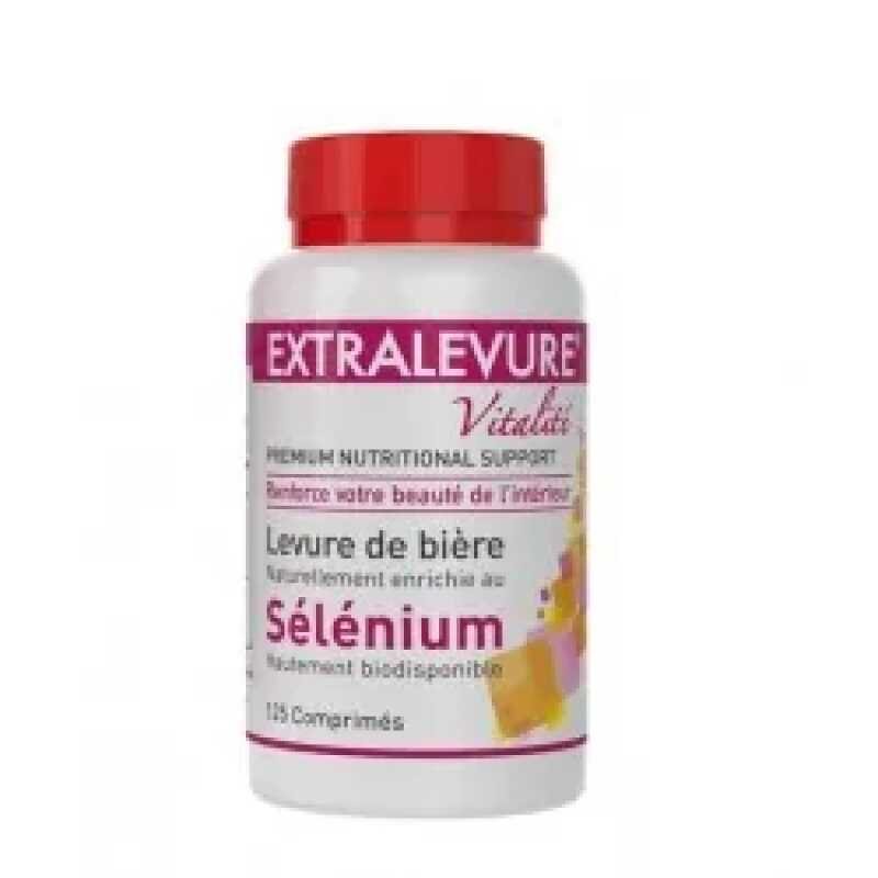 Extralevure Vitalite Selenium 125 Comprimes