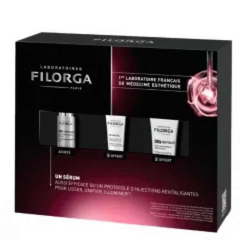 FILORGA COFFRET NCEF REVITALIZE SERUM 30ML+REVITALIZE CREME 15ML+OPTIM EYES 4ML OFFERT