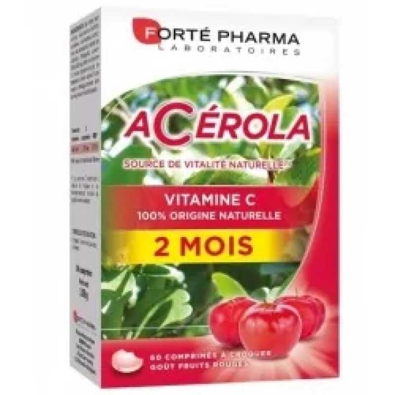 FORTE PHARMA ACEROLA 60 COMPRIMES