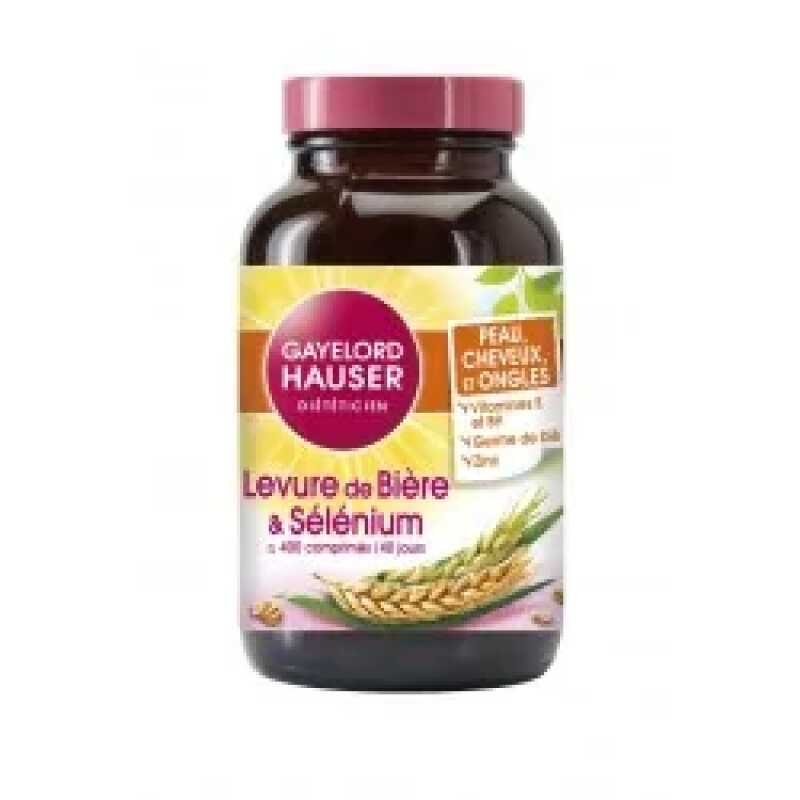 GAYELORD HAUSER LEVURE DE BIERE ET SELENIUM 400 COMPRIMES