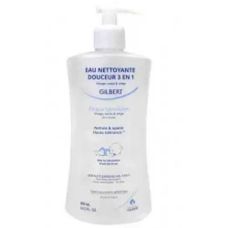 Gilbert Eau Nettoyante Douceur 3en1 Bebe 400ml