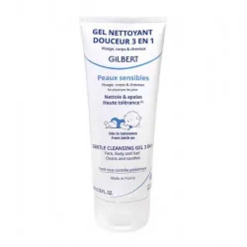 Gilbert Gel Nettoyant Douceur 3en1 Bebe 200ml