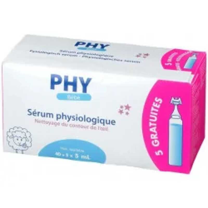 GILBERT PHY SERUM PHYSIOLOGIQUE 40*5ML
