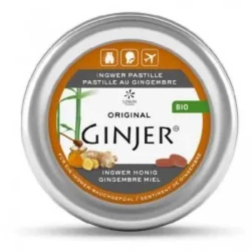 GINJER PASTILLES GINGEMBRE MIEL 40 G