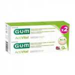 GUM COFFRET ACTIVITAL DENTIFRICE Q10 LOT DE 2 X 75 ML