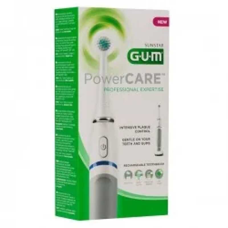 GUM Power Care Brosse a Dents Electrique Rechargeable