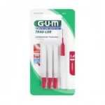 GUM TRAV-LER MANCHE PAR 4 UNITES AVEC BROSSETTE 1,4mm Fine