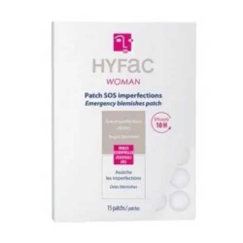 HYFAC WOMAN PATCHS SOS ANTI-IMPERFECTIONS SACHET DE 15 PATCHS