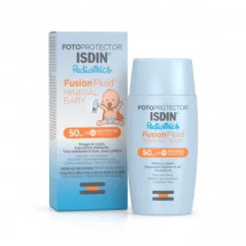ISDIN Fotoprotecteur Fusion Water Mineral Bebe Pediatrics Spf50+ 50ml