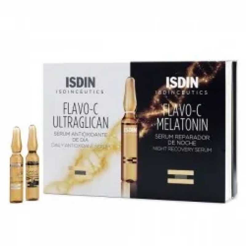 ISDIN ISDINCEUTIQUE FLAVO-C 24H PACK 10+10 Ampoules