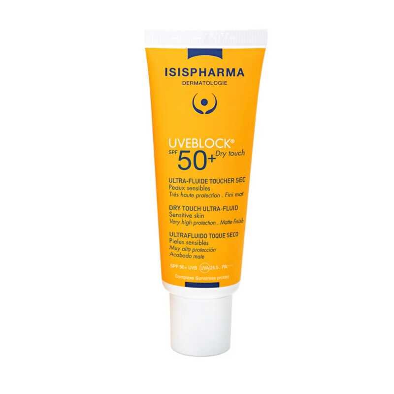 ISISPHARMA UVEBLOCK SPF 50+ ULTRA FLUIDE TOUCHER SEC 40 ML