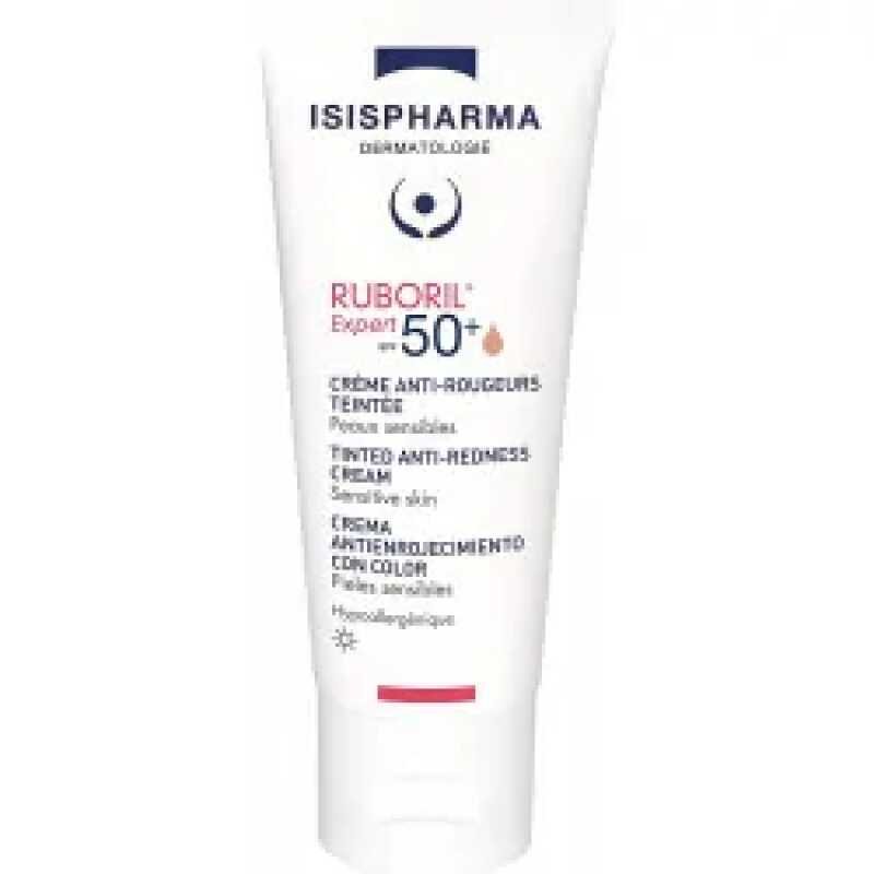 Isis pharma ruboril expert spf 50+ creme anti-rougeurs teintee 40 ml