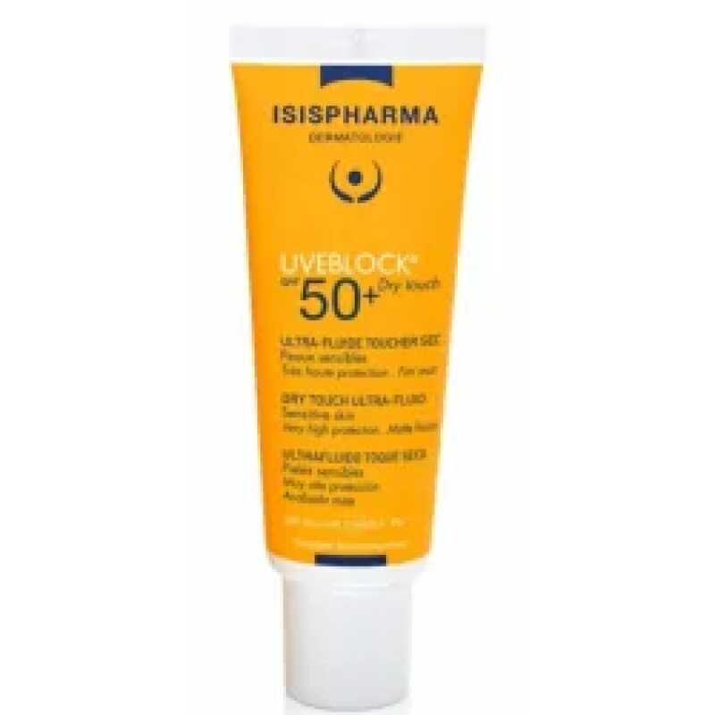 ISIS PHARMA UVEBLOCK DRYTOUCH invisible SEC SPF50 40ML