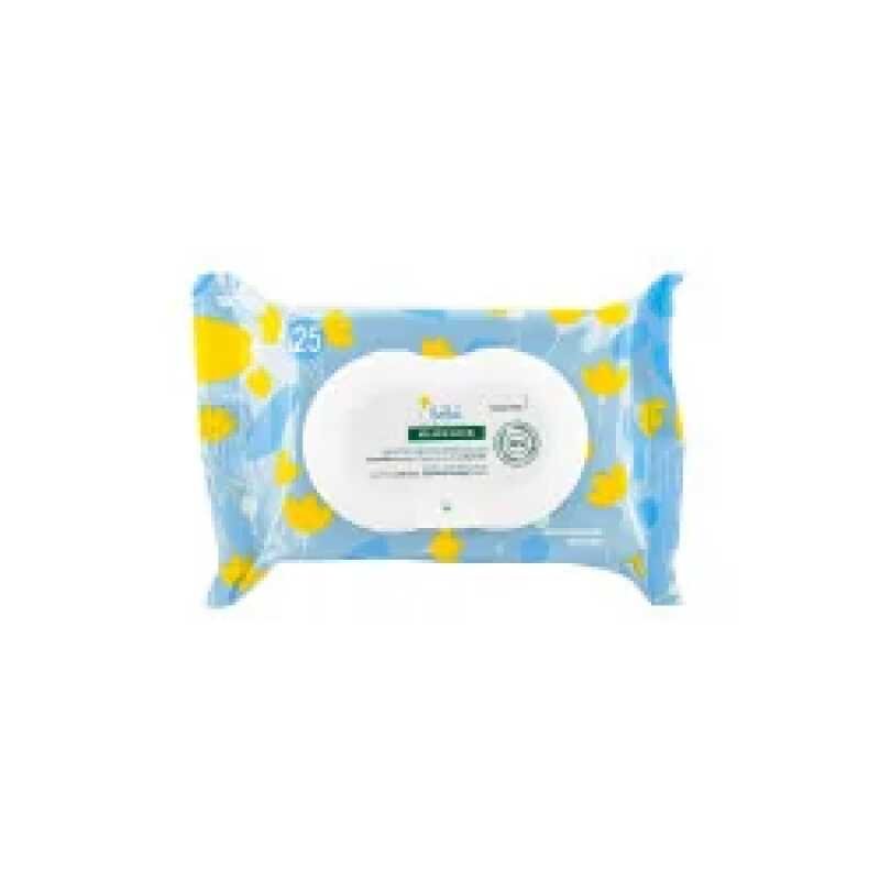 Klorane - Lingettes nettoyantes douces pour le corps au Calendula apaisant - Bebe - Peau normale a seche 25 u