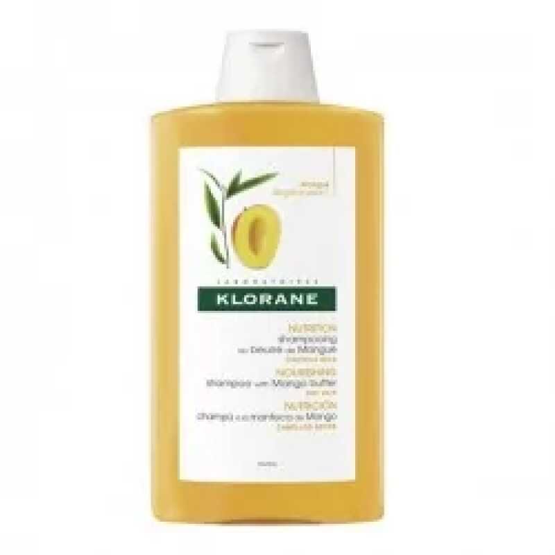 KLORANE BEURRE DE MANGUE SHAMPOOING TRAITANT NUTRITIF 400ml