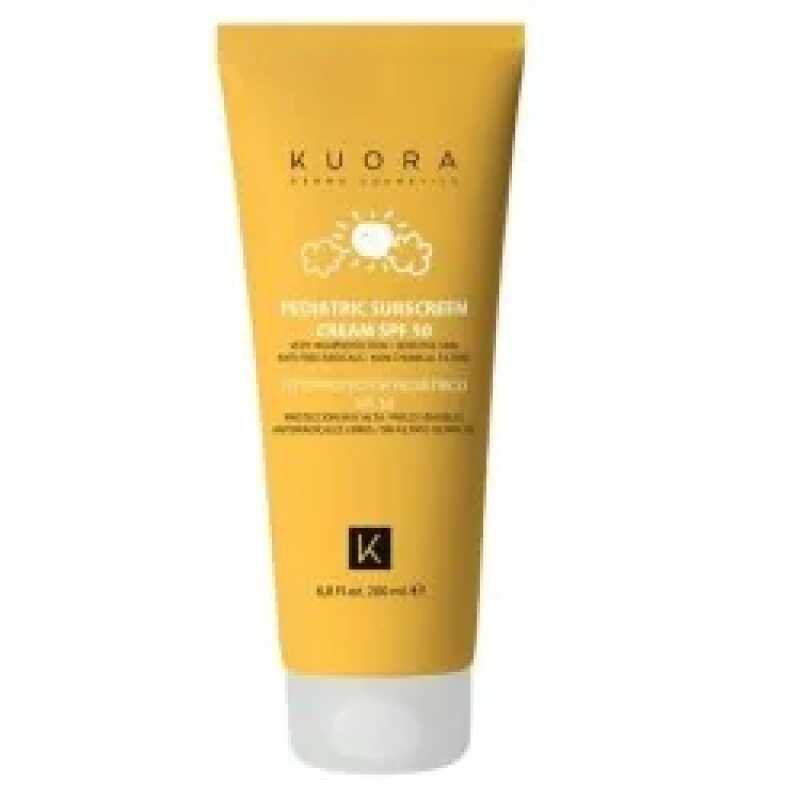 KUORA ECRAN SOLAIRE PEDIATRIQUE SPF 50 SANS FILTRES CHIMIQUES 200 ML