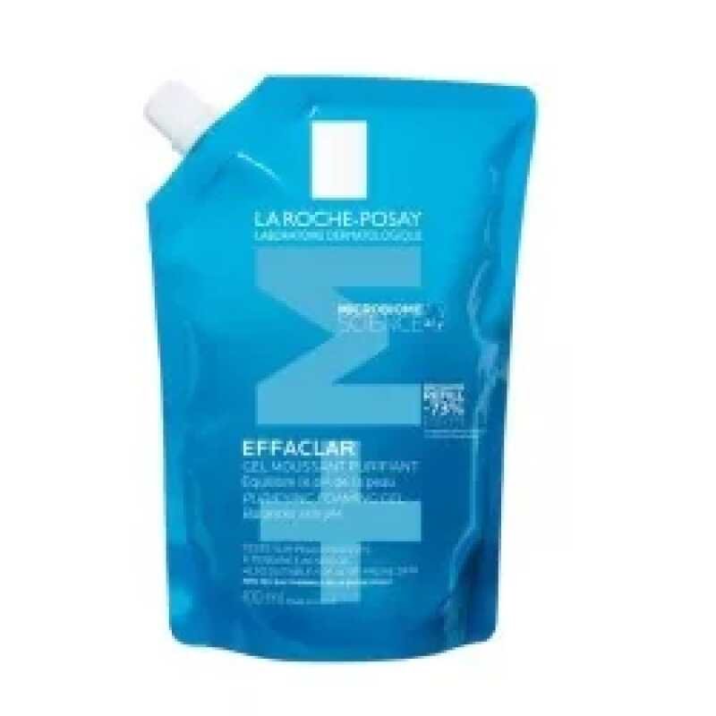 La Roche-Posay Effaclar Gel Moussant Peau Grasse Acneique Recharge | 400ml