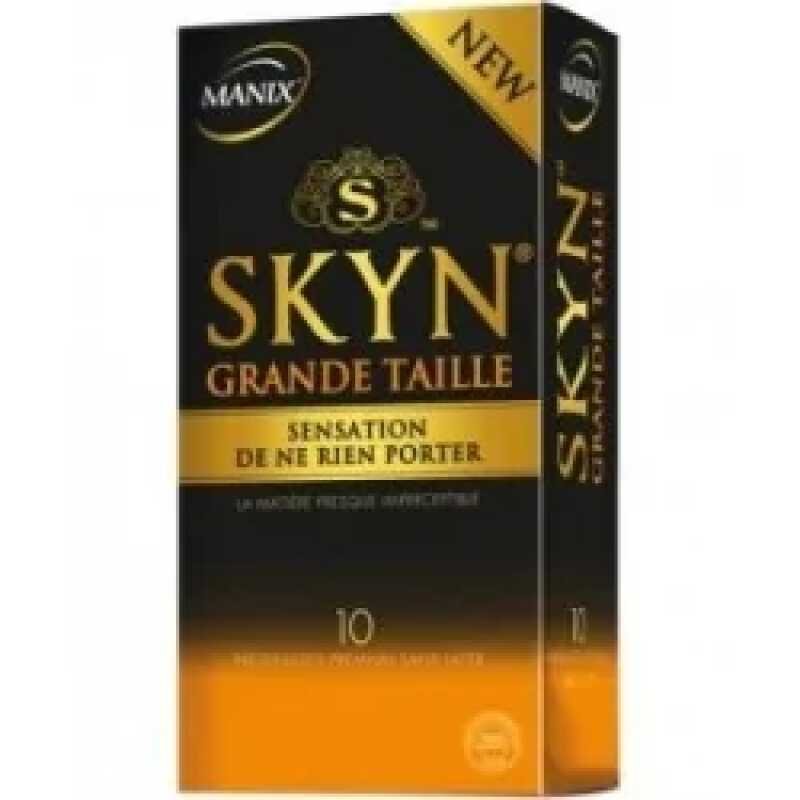 MANIX SKYN GRANDE TAILLE BOITE DE 10 PRESERVATIFS