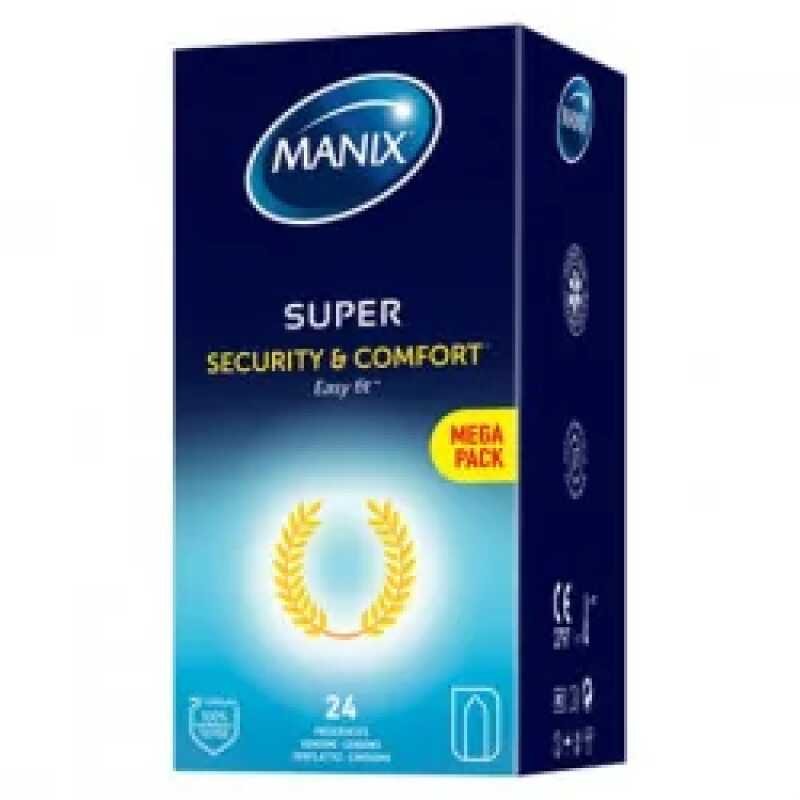MANIX SUPER Securite Et Confort x24 Preservatifs
