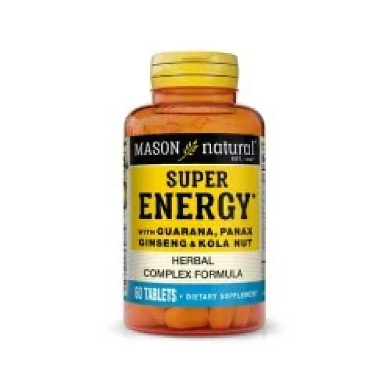 Mason Natural Super energy 60 tablets 1196-60