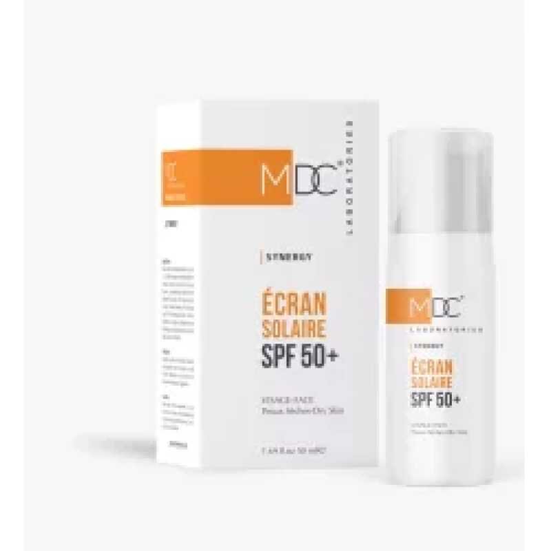 MDC Synergie Ecran solaire spf50+ Peau Seche 50 ml