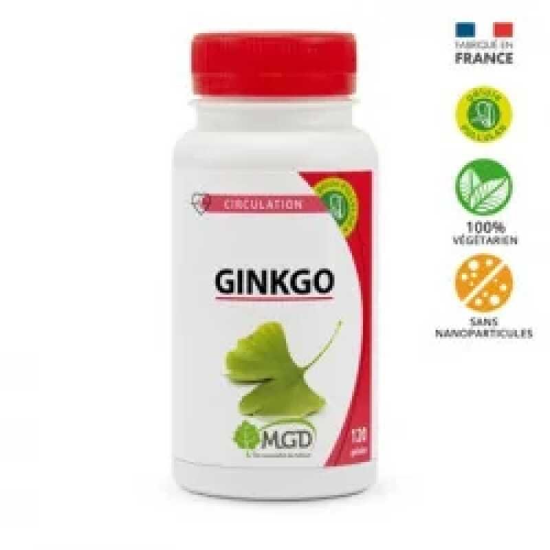 MGD GINKGO BILOBA  PILLULIER 120 GELULES