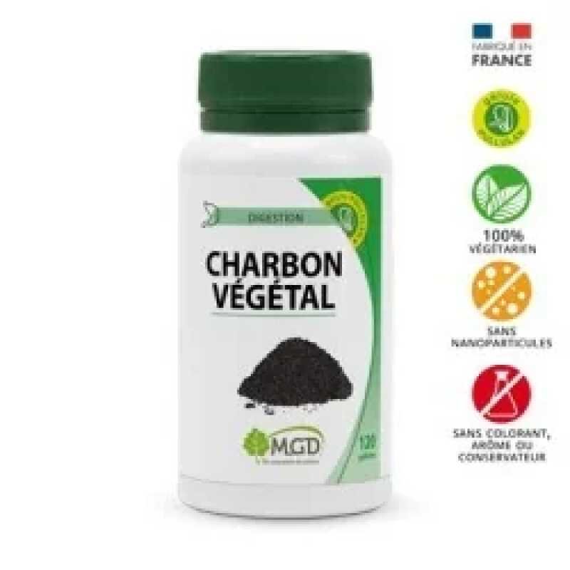 MGD Nature  Charbon vegetal 200 GELULES