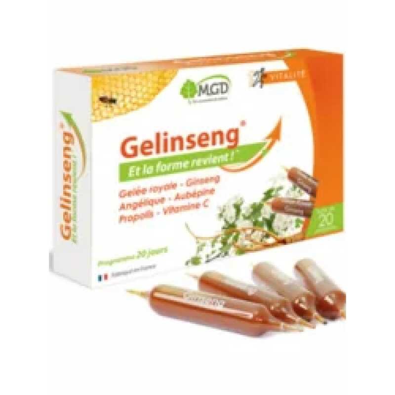 MGD NATURE GELINSENG 20 AMPOULES