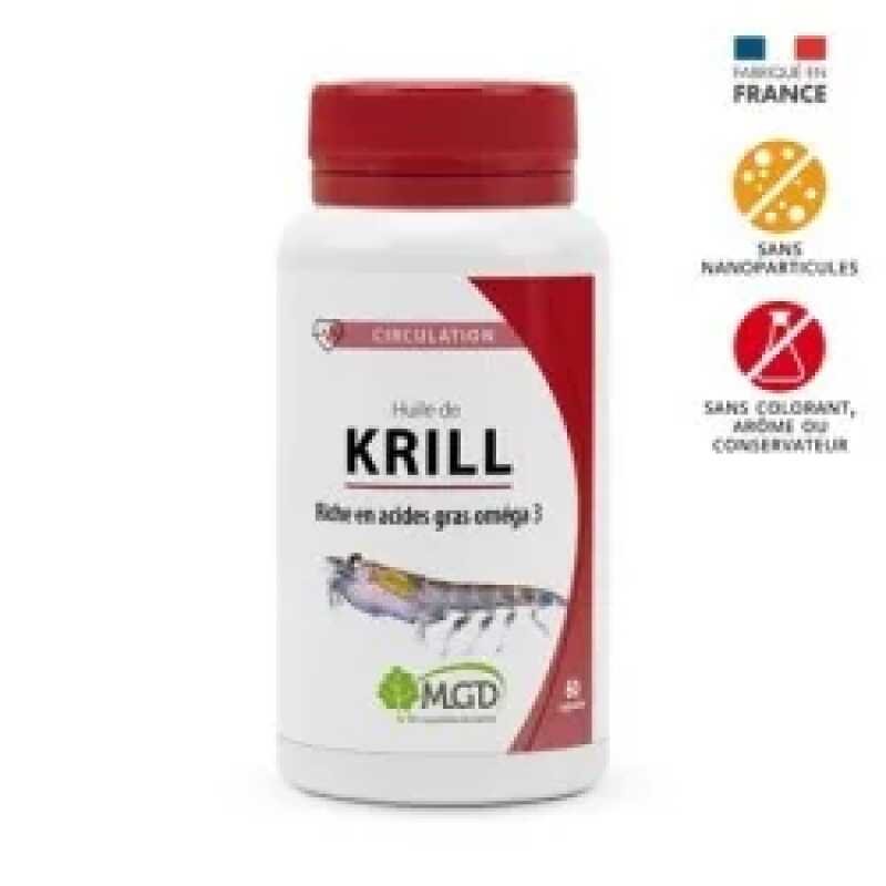 MGD NATURE HUILE DE KRILL 60 CAPSULES