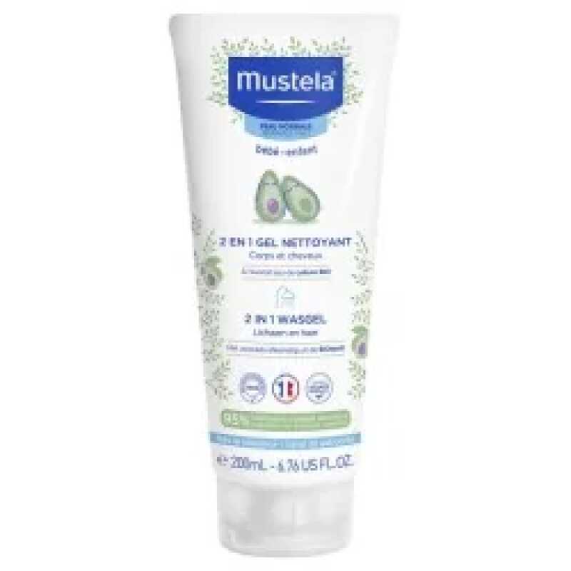 MUSTELA GEL NETTOYANT 2 EN 1 200ml Cheveux Et Corps