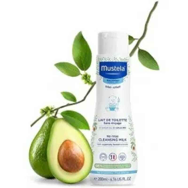 MUSTELA LAIT DE TOILETTE 200ml sans rincage