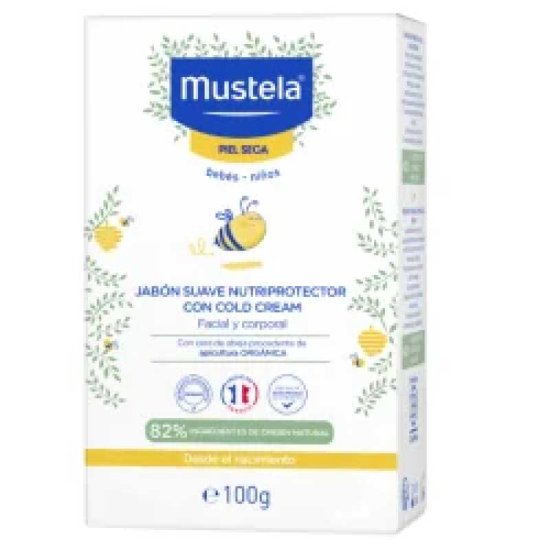MUSTELA SAVON BEBE SURGRAS AU COLD CREAM 100 g Nutri-Protecteur