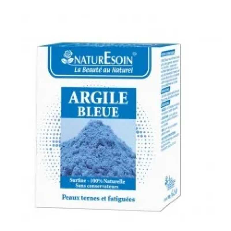 NATURE SOIN ARGILE BLEUE peaux ternes et fatiguees 100 g