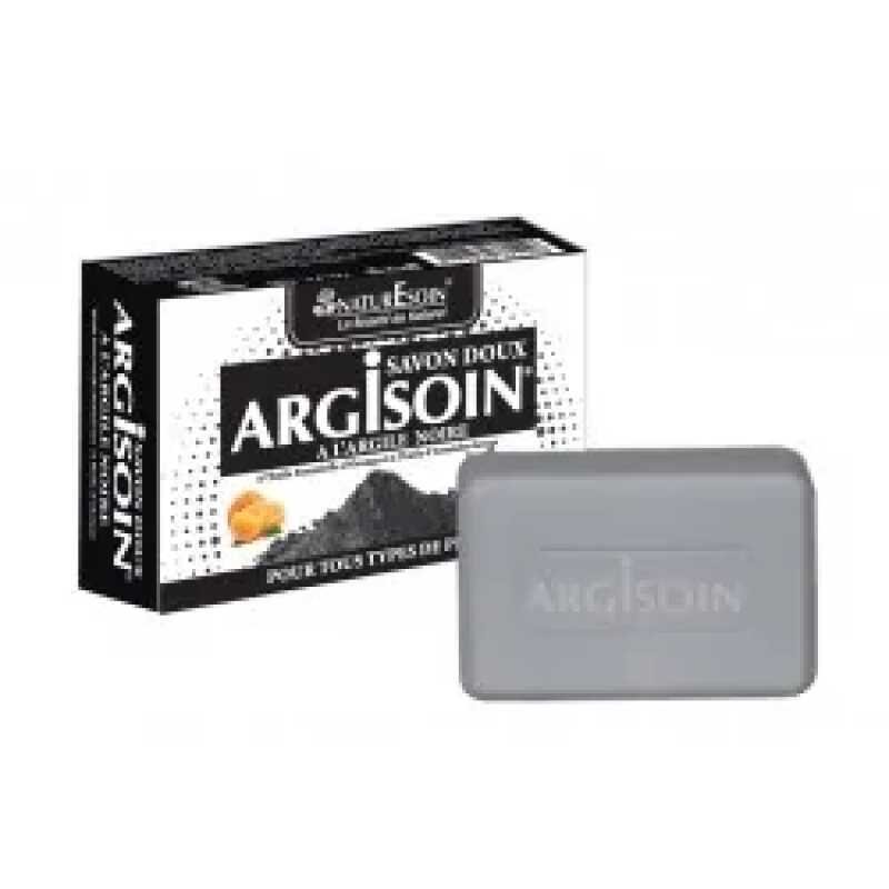NATURE SOIN ARGISOIN SAVON DOUX A L’ARGILE NOIRE 125g