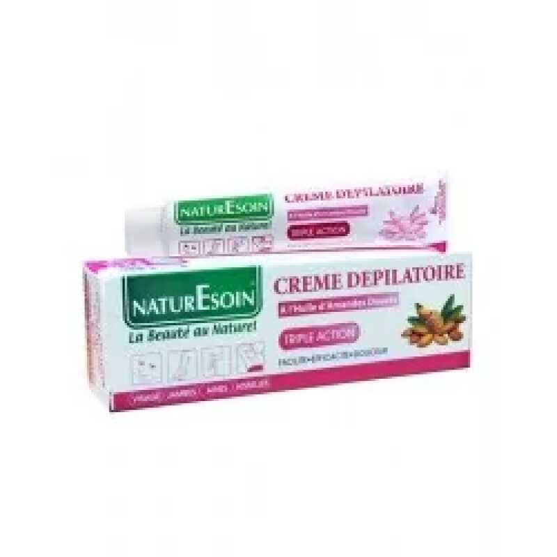 NaturEsoin Creme Depilatoire a l’Huile d’Amandes Douces – 50 ml