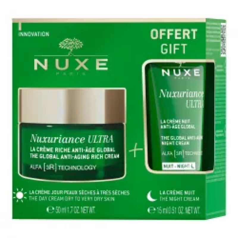 Nuxe Nuxuriance Ultra Creme Riche Anti-age Globale 50ml+ Creme Nuit 15ml