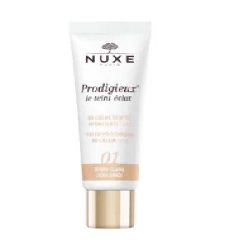 NUXE PRODIGIEUX LE TEINT ECLAT 01 BB CREME HYDRATANTE CLAIRE 30 ML