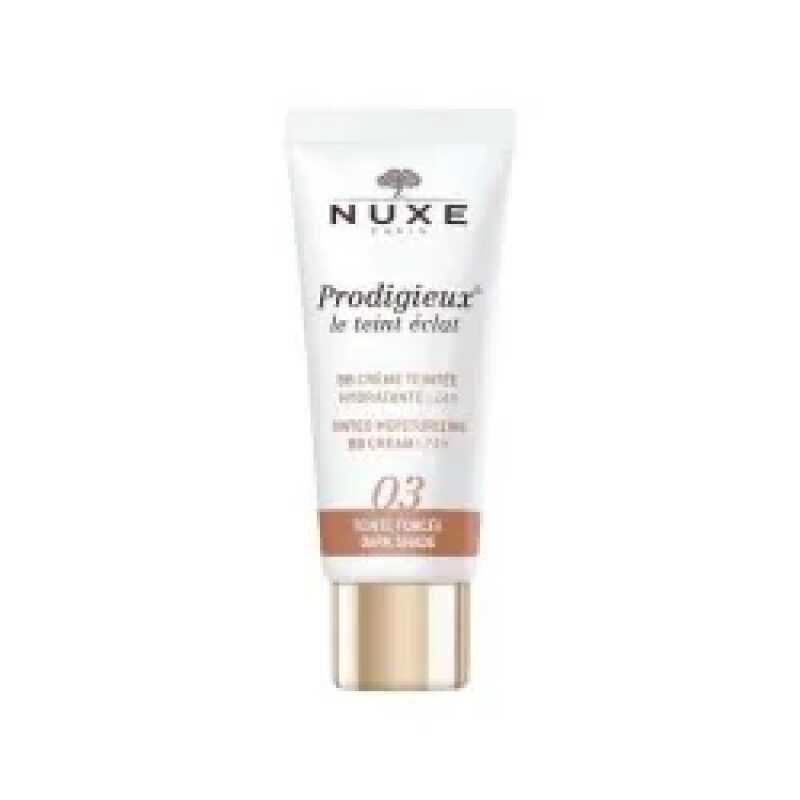 NUXE PRODIGIEUX LE TEINT ECLAT 03 BB CREME HYDRATANTE FONCEE 30 ML