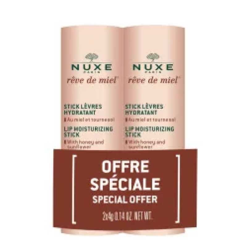 NUXE Reve de Miel - Duo Stick levres 2 x 4g